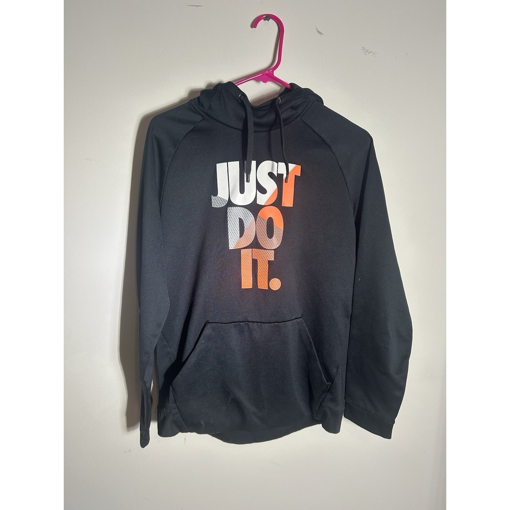 Nike Hoodie Dri-Fit 'Just Do It' Large Black